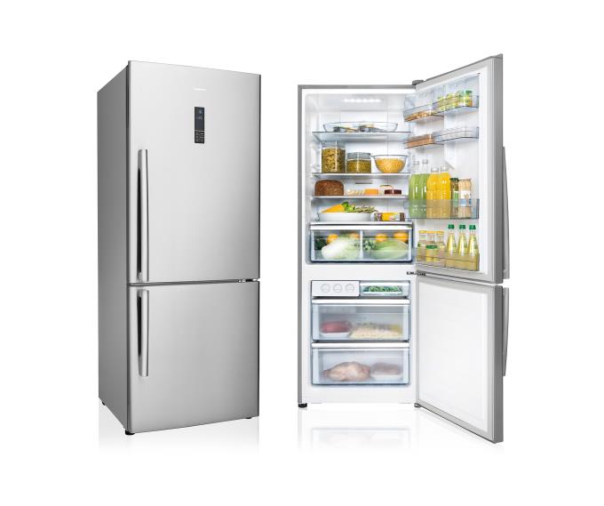 Anti-Finger Inox Surface Refrigerator