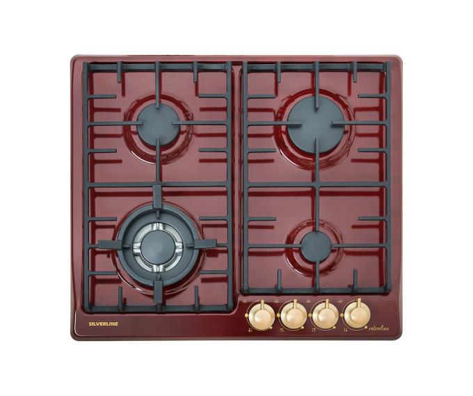 Stainless Steel Built-in Hob 60cm (Red Color)