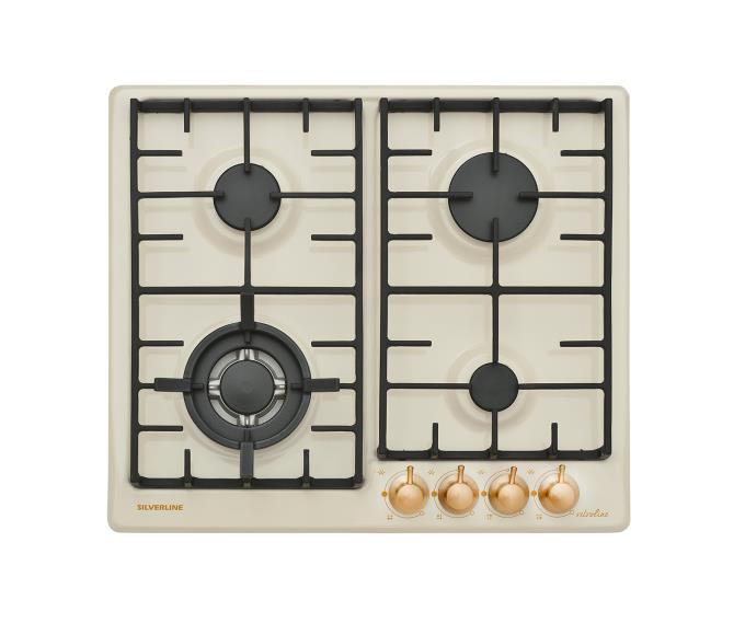 Stainless Steel Built-in Hob 60cm (Beige Color )