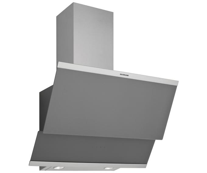 Gray Temp. Glass Hood 90cm