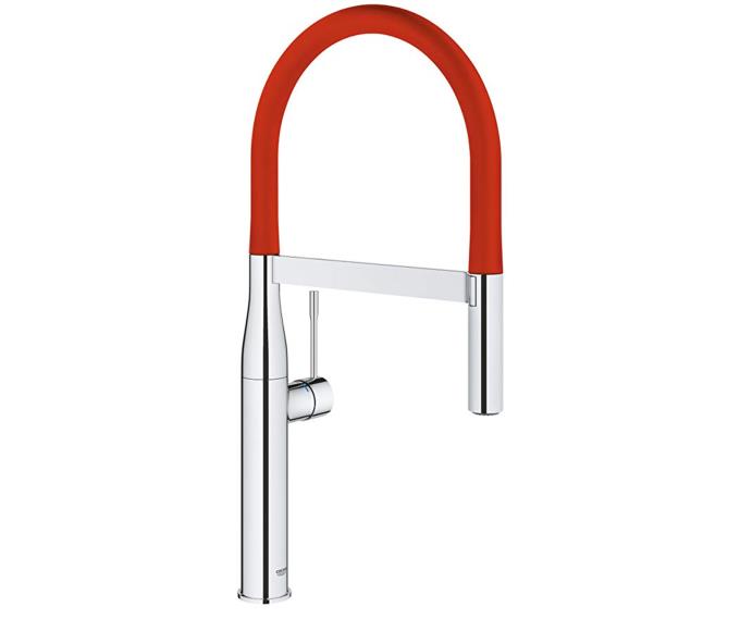Essence Professional single-lever sink mixer (red)